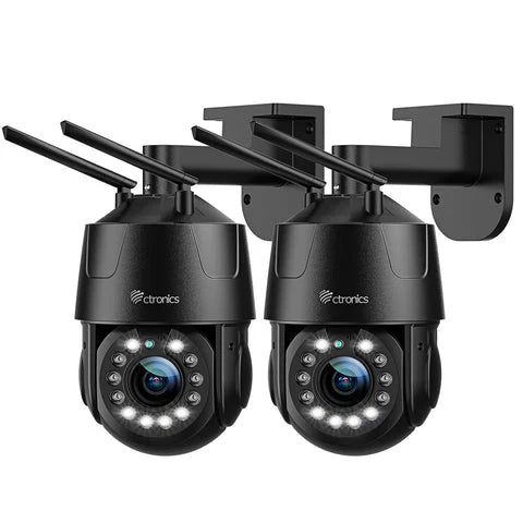 【30倍光学ズーム・PC対応 】Ctronics 防犯カメラ 屋外 5GWi-Fi 5MP AI検知 自動追尾 パトロール機能 550C