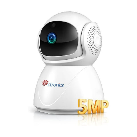 【スマホ・PC対応】Ctronics 5MP ペットカメラ 自動追尾 ベビーモニター 570c