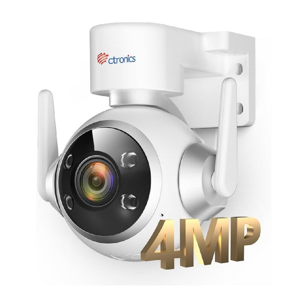 Ctronics 防犯カメラ 屋外 自動追跡 2.5K 4MP 5GWi-Fi対応 700C-4MPW