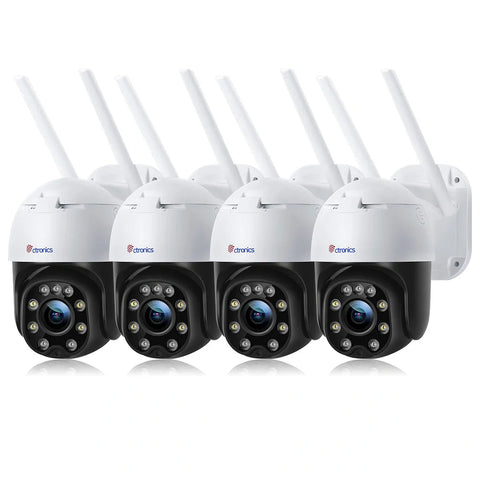 Ctronics 防犯カメラ 屋外 5MP 5GWi-Fi 自動追尾　AI検知 音光警報 夜間カラー撮影 285C