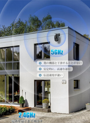 【4K・16光学ズーム】Ctronics 防犯カメラ 屋外 800万画素 5GWi-Fi AI検知 人/ペット/車両検知 640c-z16b